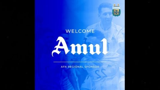 Amul becomes regional sponsor of the Argentina football team