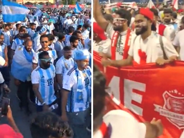 Qatar hire 'fake fans' to parade in front of cameras ahead of FIFA World Cup 2022