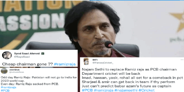 Ramiz Raja Sacked As Pcb Chief Following Pakistans Home Tests Vs