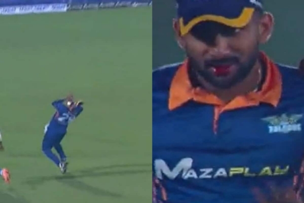 Chamika Karunaratne loses four teeth in bizarre injury during Lanka Premier League