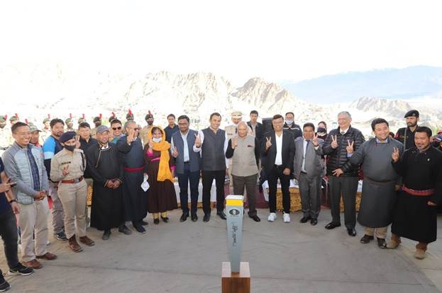 Leh hosts the 1st ever Torch Relay of Chess Olympiad