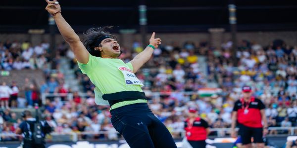 Neeraj Chopra once again breaks his own national record, claims silver