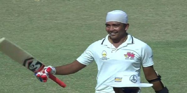 Prithvi Shaw smashes 379 in Ranji Trophy,