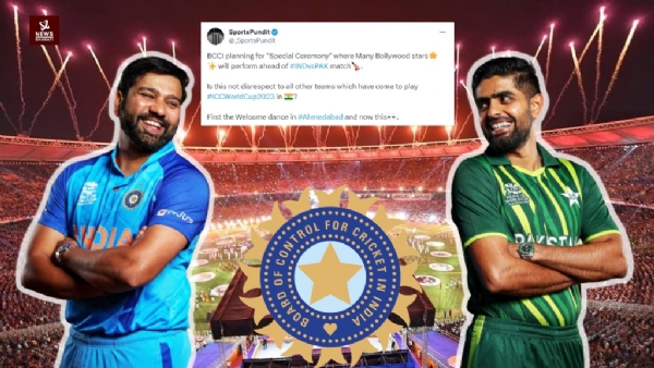BCCI grand opening ceremony IND vs PAK world Cup