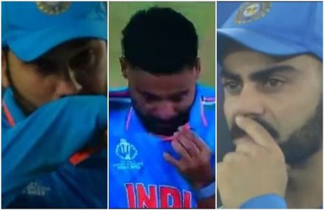 Emotional moments ind vs aus world cup final