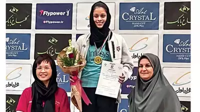 Indian shuttler tanya hemanth forced to wear Hijab at Tehran