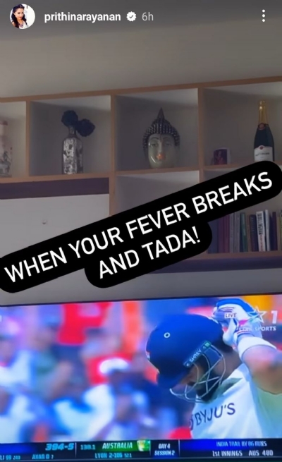 VIrat Kohli century despite fever IND vs AUS