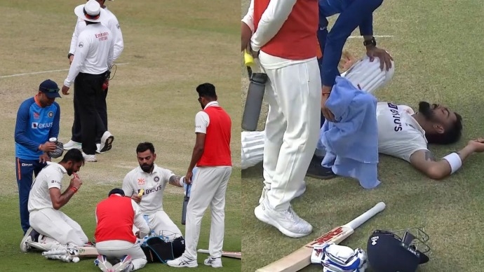 VIrat Kohli century despite fever IND vs AUS