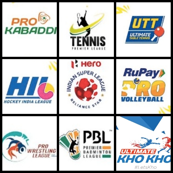 Here are 9 different Indian sports league 