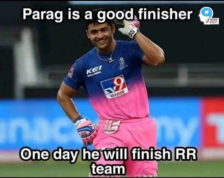 riyan parag memes