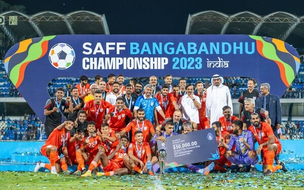  India wins SAFF Championships title for 9th time