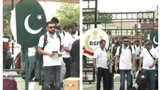 Pakistan hockey team arrives in India via Attari-Wagah border for Asian Champions trophy