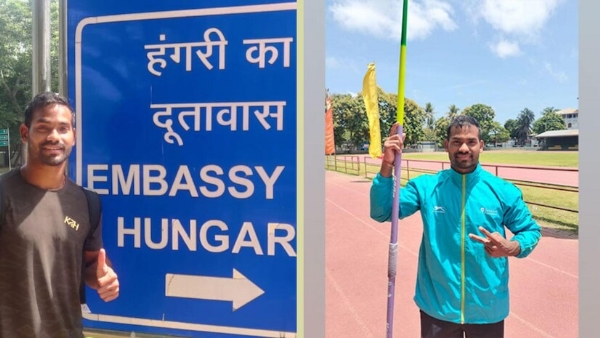 Javelin Thrower Kishore Jena Hungary Embassy