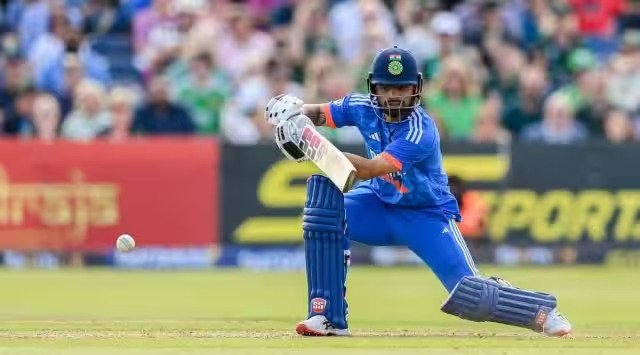 Rinku Singh in vs ire 2nd T20i