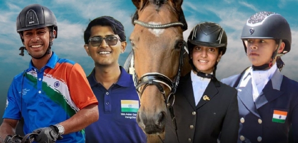 India's first-ever gold medal in equestrian Asian Games