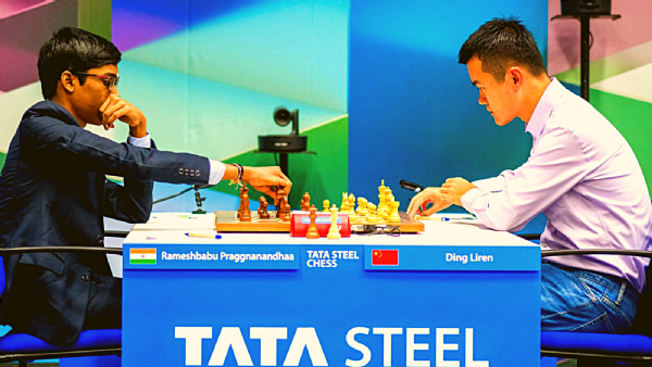 Praggnanandhaa defeats world champion Ding Liren