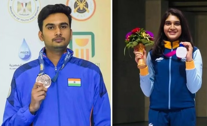 varun singh esha shooters paris olympics