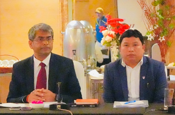 AIFF President Kalyan Chaubey Ajay Kipa
